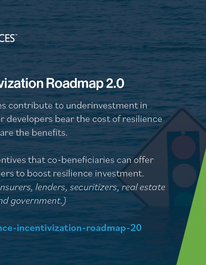 WEBINAR: TEAM DISCUSSES RESILIENCE INCENTIVIZATION ROADMAP 2.0